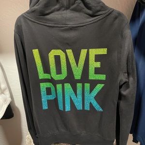 Pink hoodie